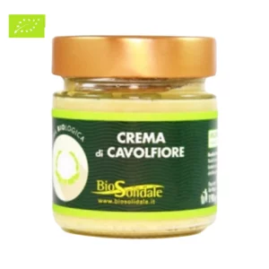 Crème de chou-fleur bio à l'huile d'olive extra vierge bio, 190g