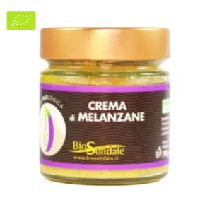 Crème d'aubergines bio à l'huile d'olive extra vierge bio, 190g