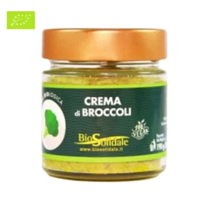 Crème de brocoli bio à l'huile d'olive extra vierge bio, 190g