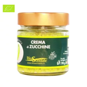 Crème de courgettes bio à l'huile d'olive extra vierge bio, 190g