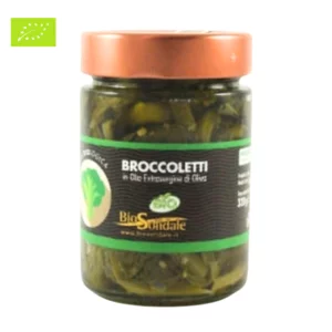 Bio-Brokkoli in Bio-Olivenöl extra vergine, 300g