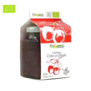 Confiture extra de cerises bio, 220g