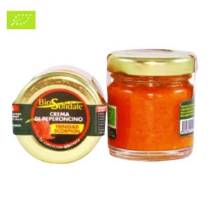 Crema di peperoncino bio Trinidad Scorpion, 30g