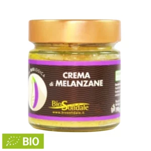 Crema di melanzane bio in olio extravergine di oliva bio, 190g