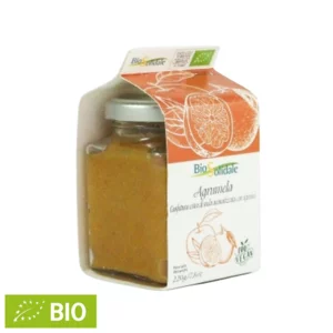 Agrumes bio, confiture de pommes et agrumes bio, 220g