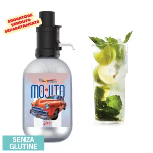 Mojito cocktail alcolico, mini keg 3L