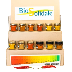 Piccantezze  confezione da 12 Creme di Peperoncino, 12x30g 