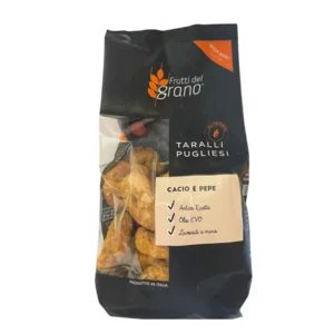 Apulische Taralli mit Käse und Pfeffer, 250g