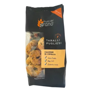 Apulische Taralli mit Zwiebelcalzone, 250g
