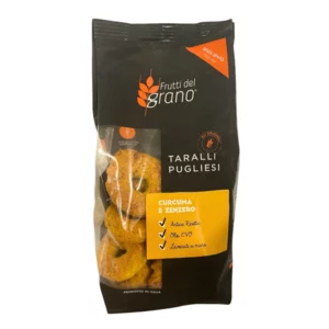 Apulischer Tarallo mit Kurkuma und Ingwer, 250g