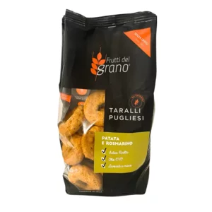 Taralli pugliesi patate e rosmarino, 250g