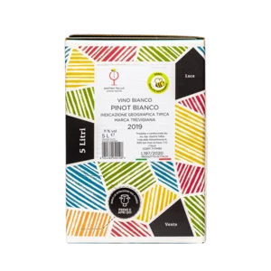 Pinot Bianco IGT Marca Trevigiana, 2 Bag in Box con erogatore, 10L 