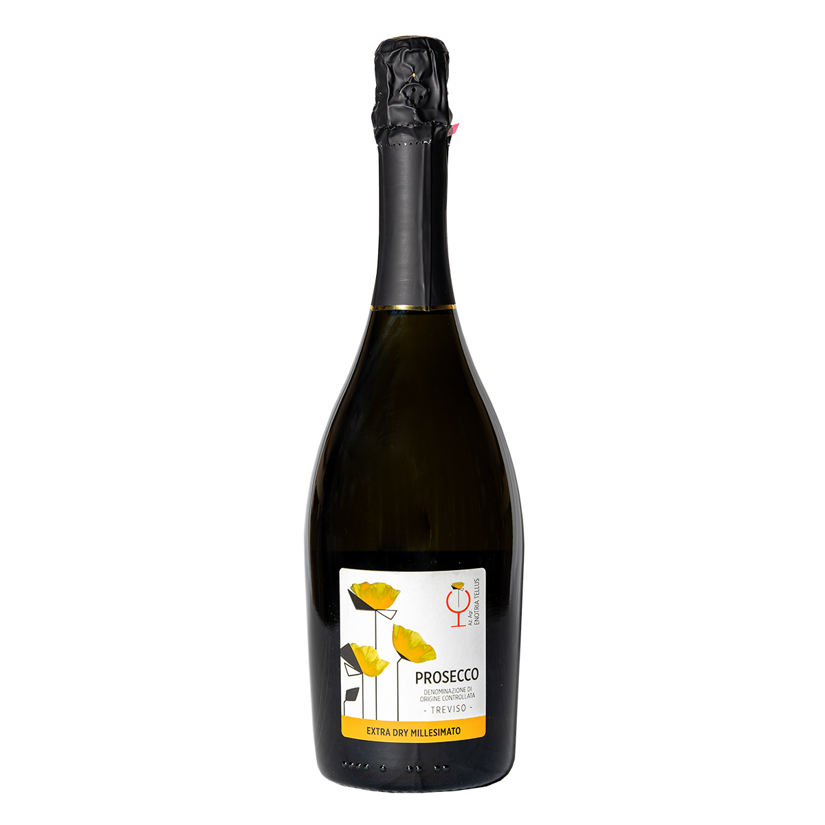 Prosecco Extra Dry Doc Treviso millesimato, fresco e perlage persistente, 0.75L