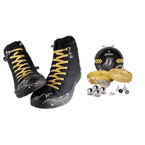 Lacci Quickshoelace, si allacciano con una mano, elastici e universali