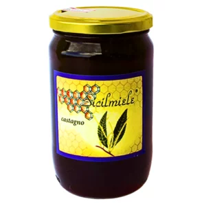 Sizilianischer Kastanienhonig, Einzelblüte, mit intensivem Aroma, 500g
