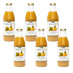 Succo di bergamotto 100% senza zuccheri aggiunti, Bergam8, 6xL