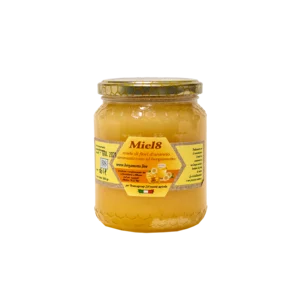 Miele di fiori di arancio aromatizzato al bergamotto, 500g, Miel8