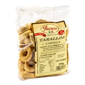 Tarallini à l'oignon 200g