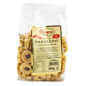 Taralli au cacio et au poivre, 200 g