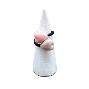 Bague Comète 2 Coeurs