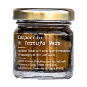 Carpaccio di tartufo nero, 30g