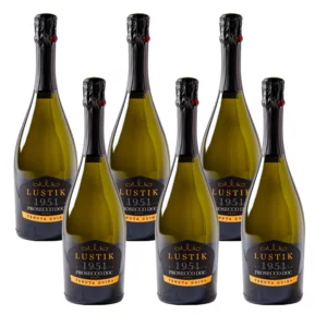 Vino prosecco Doc brut, confezione da 6x750ml