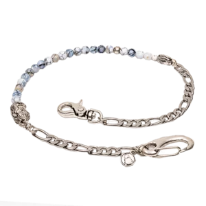 Indische Achat-Hosenkette aus Natursteinen