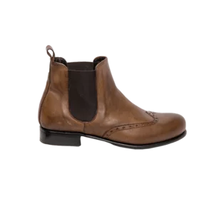 Damenstiefel aus Nubukleder, Beatles