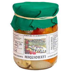 Verdure selezionate in agrodolce, 550g