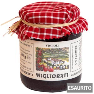 Confiture extra de griottes, 100g