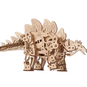 Mechanische Holzmodelle: Stegosaurus