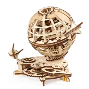 Modello meccanico in legno: globo, Ugears