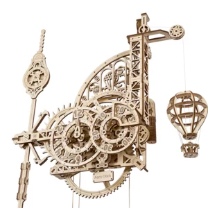 Modello meccanico in legno: orologio Aero, Ugears