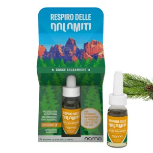 Gocce balsamiche,  Respiro delle Dolomiti, 10ml