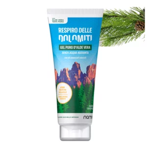 Gel Aloe 100%,  Respiro delle Dolomiti, 200ml