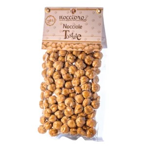 Nocciole sgusciate e tostate, nocciola superiore di Avella, sottovuoto, 200g