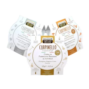 Kit degustazione crema di Parmigiano Reggiano DOP 24 mesi, 3x125g