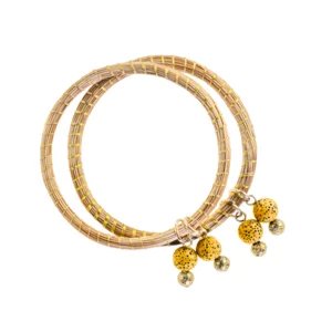 Marlene - coppia di bracciali in Capim Dourado