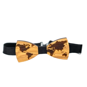 Papillon in legno di olivo