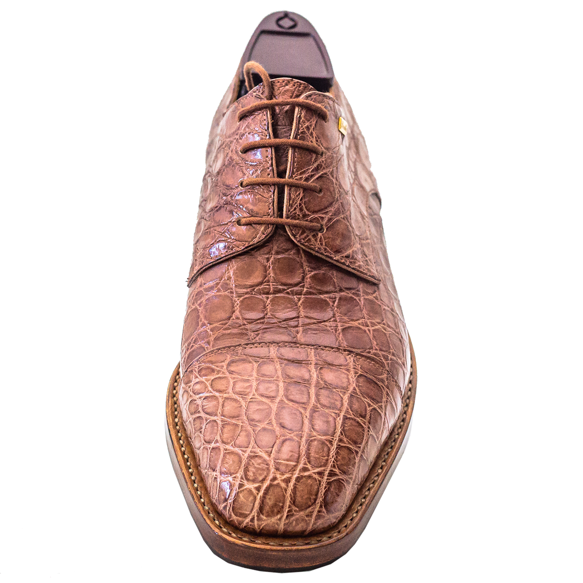 Vendita online Scarpa da uomo Modello Derby colore cognac