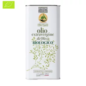 Huile d'olive extra vierge bio en bidon, 5L