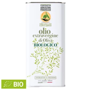 Olio extravergine di oliva Bio multivarietale, latta 5L