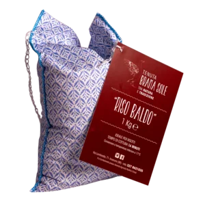 Bramariso, Riz Baldo superfin de Tenuta Bramasole dans des sacs en coton, 1kg