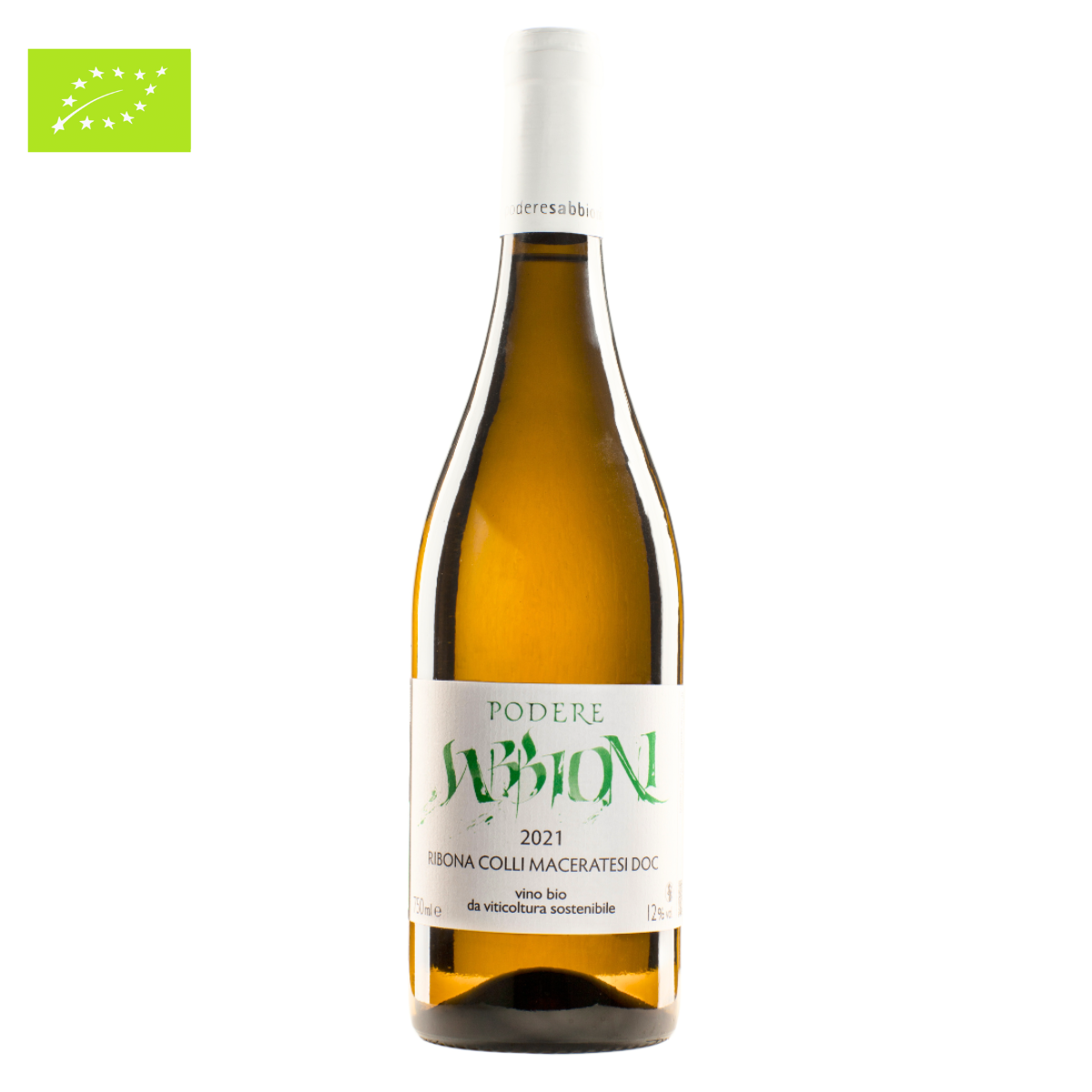 Ribona Colli Maceratesi DOC, vino bianco biologico, 750ml