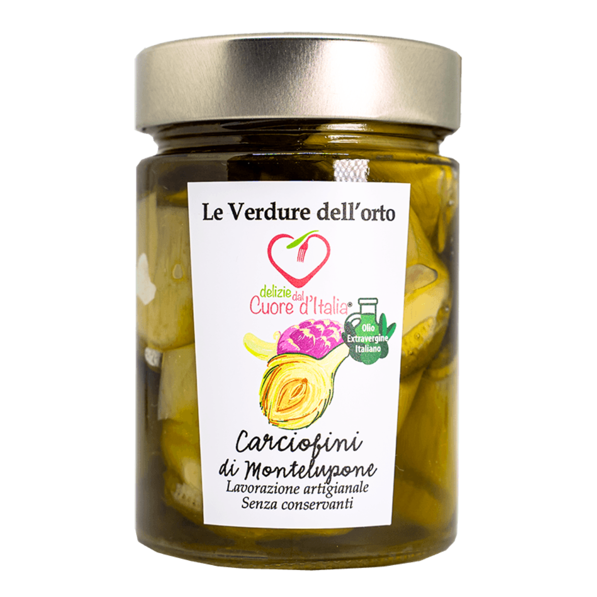 Artischocken in Montelupone-Öl, Macerata, 300g