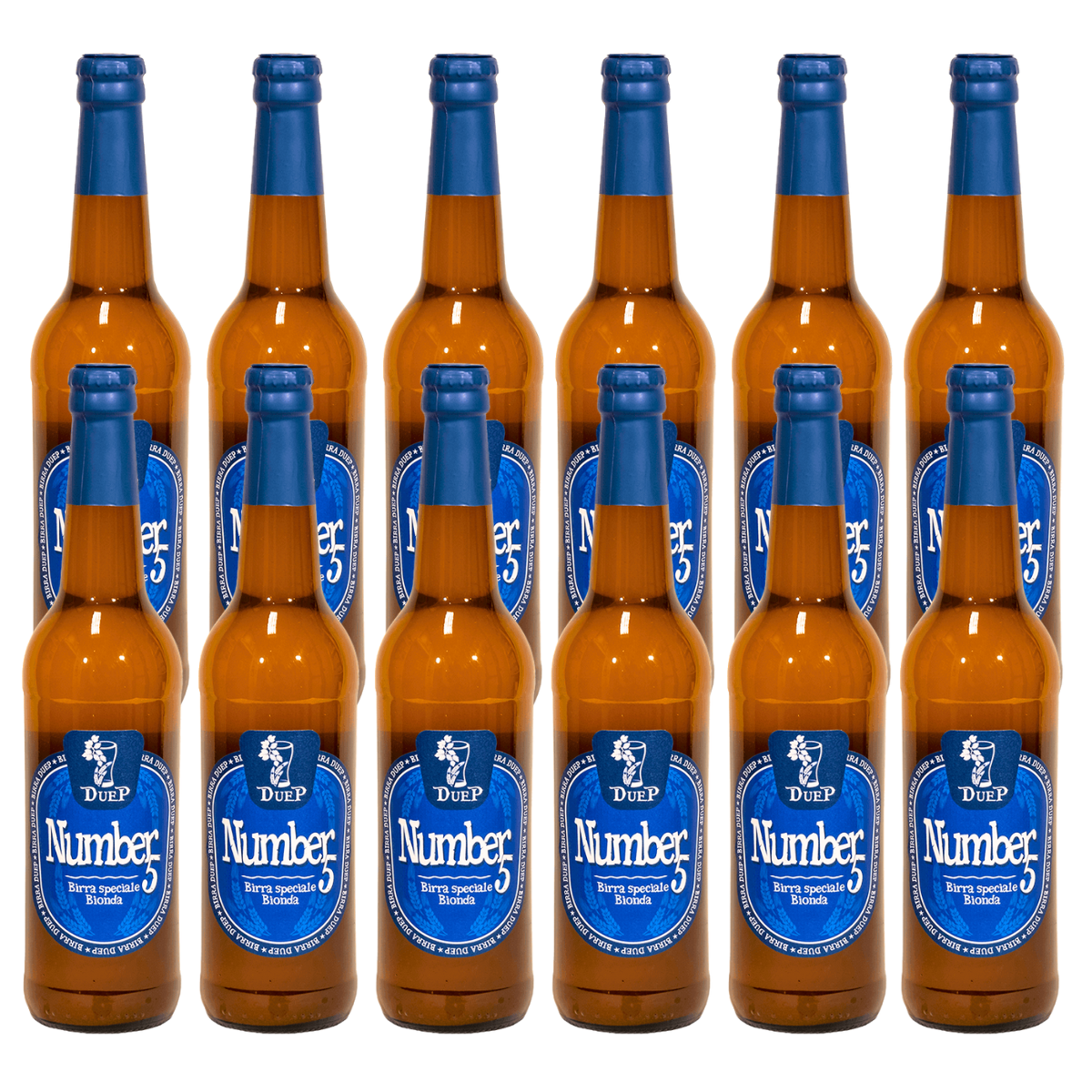 Number5, birra speciale bionda, Alc. 5,5% ,  12x500ml