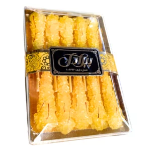 Zucchero cristallizzato aromatizzato allo zafferano, 200g