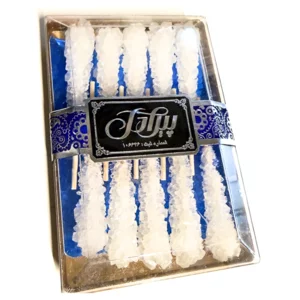 bâtonnet de sucre blanc cristallisé