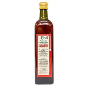 Condimento al peperoncino a base di olio EVO in bottiglia, 4x250ml