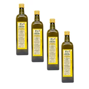 Zitronendressing auf Basis von nativem Olivenöl extra in Flasche, 4x250ml